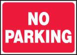 SIGN PAD - NO PARKING