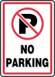 NO PARKING (W/GRAPHIC)