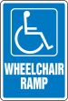 WHEELCHAIR RAMP (W/GRAPHIC)