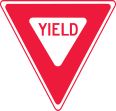 Safety Sign, Legend: YIELD