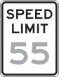 SPEED LIMIT ___ 