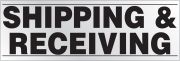 SHIPPING & RECEIVING