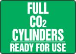 FULL CO2 CYLINDERS READY FOR USE