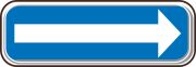 ARROW (WHITE/BLUE)