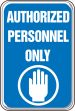 AUTHORIZED PERSONNEL ONLY (W/GRAPHIC)