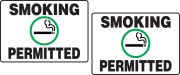 SMOKING PERMITTED W/GRAPHIC
