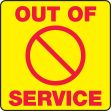 OUT OF SERVICE (W/ GRAPHIC)