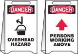 OVERHEAD HAZARD / PERSONS WORKING ABOVE