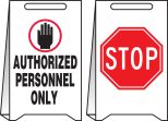 AUTHORIZED PERSONNEL ONLY / STOP