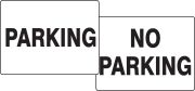 PARKING / NO PARKING
