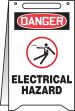 Plant & Facility, Header: DANGER, Legend: DANGER ELECTRICAL HAZARD