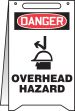 Plant & Facility, Header: DANGER, Legend: DANGER OVERHEAD HAZARD