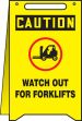 Plant & Facility, Header: CAUTION, Legend: CAUTION WATCH OUT FOR FORKLIFTS