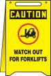 Plant & Facility, Header: CAUTION, Legend: CAUTION WATCH OUT FOR FORKLIFTS