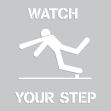 Floor Marking Stencil: Watch Your Step