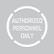 AUTHORIZED PERSONNEL ONLY