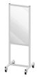 small mobile partition shield panel