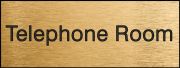 Plant & Facility, Legend: TELEPHONE ROOM