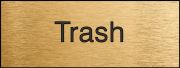 Plant & Facility, Legend: TRASH
