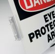 AISLE SIGN HOLDER