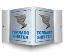 TORNADO SHELTER W/GRAPHIC