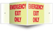 EMERGENCY EXIT ONLY