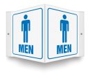 Safety Sign, Legend: MEN