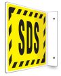 Safety Sign, Legend: SDS