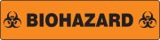 Safety Sign, Legend: BIOHAZARD W/GRAPHIC
