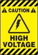 Plant & Facility, Legend: CAUTION HIGH VOLTAGE