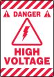 Plant & Facility, Legend: DANGER HIGH VOLTAGE