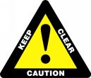 Plant & Facility, Header: CAUTION, Legend: CAUTION KEEP CLEAR