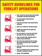 Motivation Product, Legend: SAFETY GUIDELINES FOR FORKLIFT OPERATIONS ...