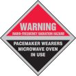 RADIO-FREQUENCY RADIATION HAZARD PACEMAKER WEARERS MICROWAVE OVEN IN USE