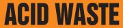 Pipe Marker, Legend: ACID WASTE