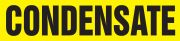 Pipe Marker, Legend: CONDENSATE