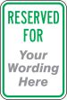 RESERVED FOR ___