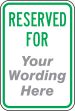 RESERVED FOR ___