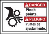 PINCH POINTS, BILINGUAL SPANISH