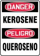 DANGER KEROSENE (BILINGUAL SPANISH)