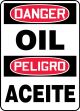 DANGER OIL (BILINGUAL SPANISH)