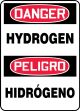 DANGER HYDROGEN (BILINGUAL SPANISH)