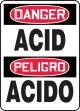 DANGER ACID (BILINGUAL)