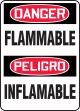 DANGER FLAMMABLE (BILINGUAL)