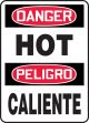 DANGER HOT (BILINGUAL)