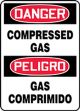 DANGER COMPRESSED GAS