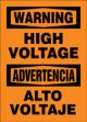 WARNING HIGH VOLTAGE