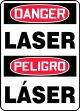 DANGER LASER (BILINGUAL SPANISH)