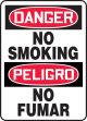 DANGER NO SMOKING (BILINGUAL)