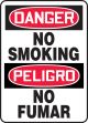 DANGER NO SMOKING (BILINGUAL)